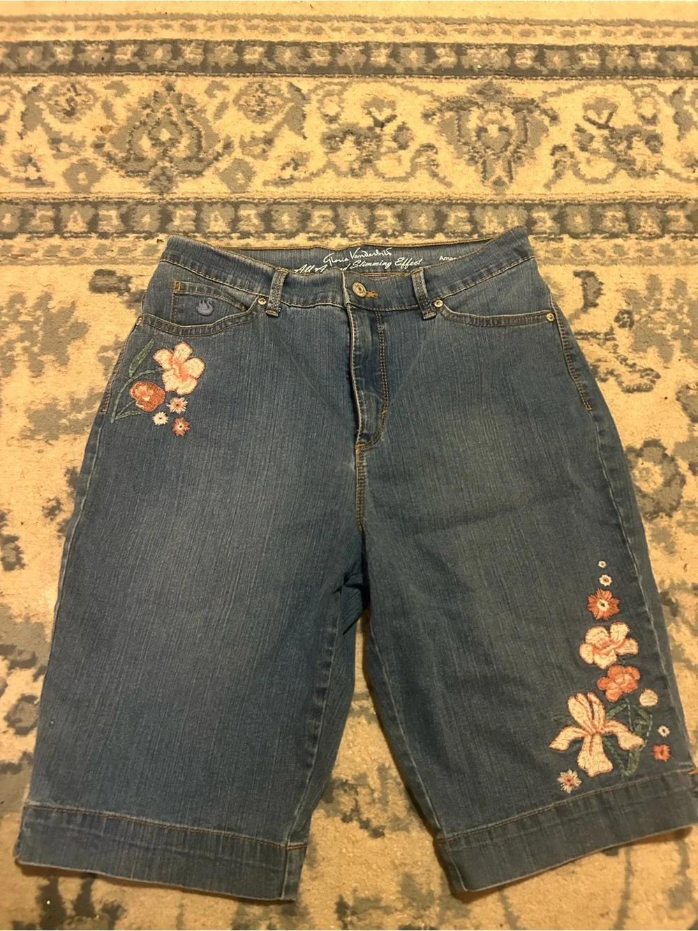 Gloria Vanderbilt Blue Denim Jeans